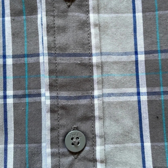 🔥4/$20 Tony  Hawk Plaid Short Sleeve Button Down - Picture 5 of 10